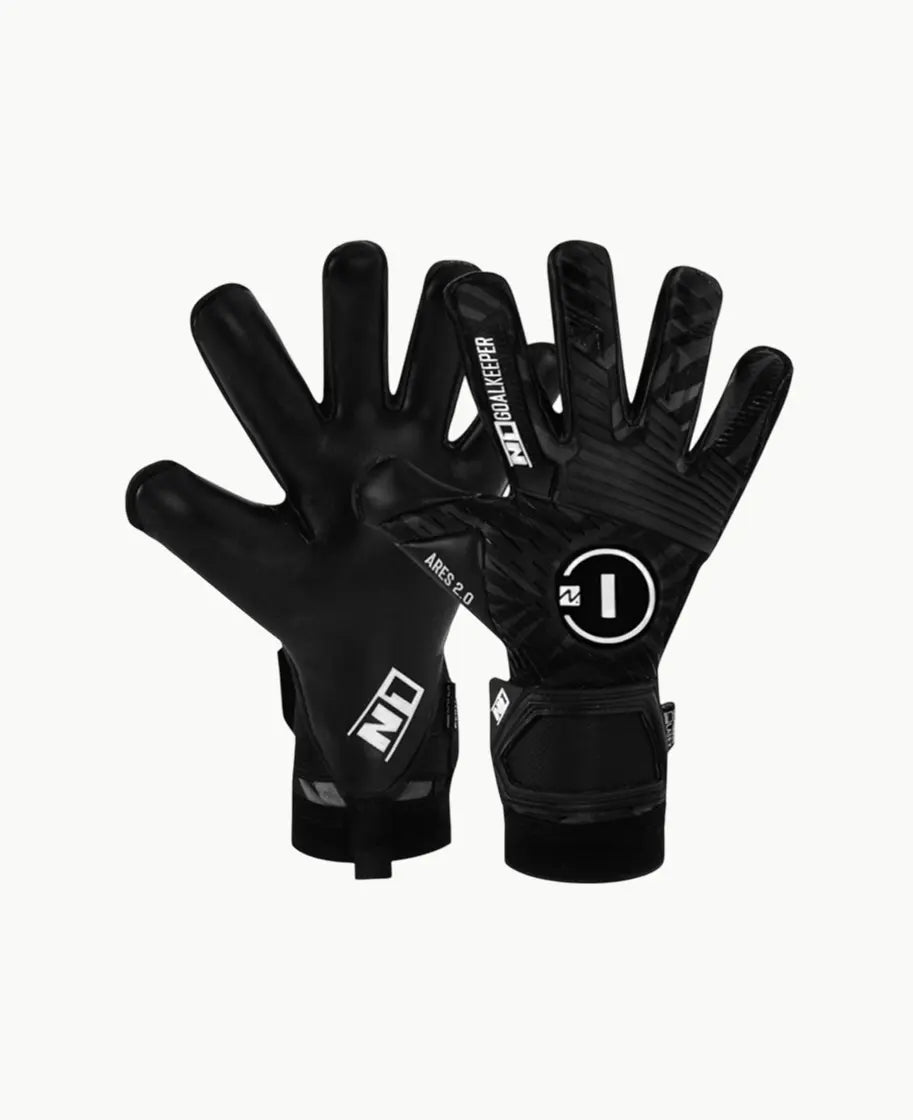 Goalkeeper Gloves Ares 2.0 All Black UGT+ II N1 Goalkeeper Gloves Australia
