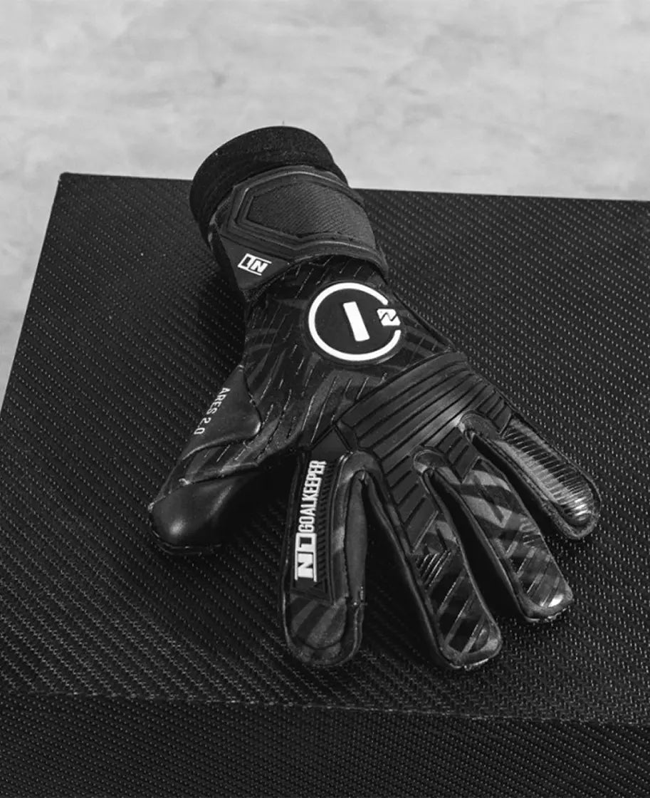 Goalkeeper Gloves Ares 2.0 All Black UGT+ II N1 Goalkeeper Gloves Australia