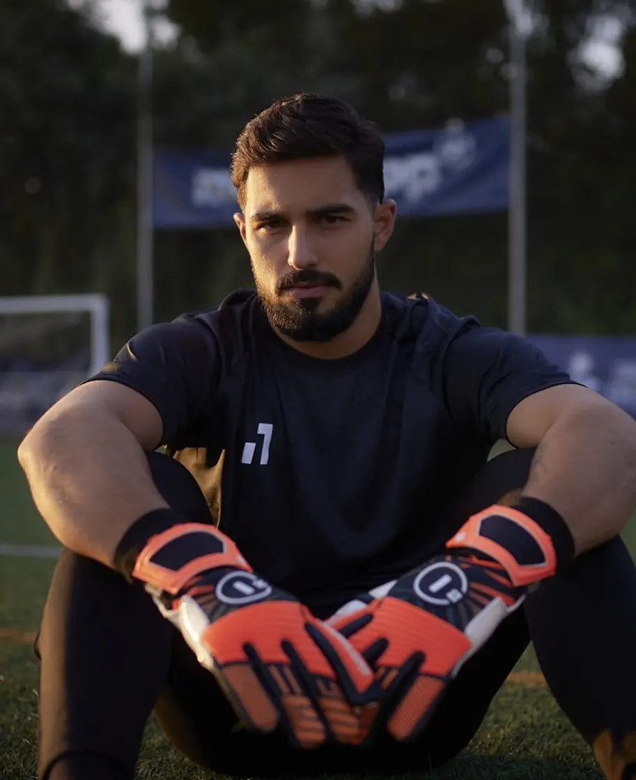 Goalkeeper Gloves Ares 2.0 Orange UGT+ II N1 Goalkeeper Gloves Australia