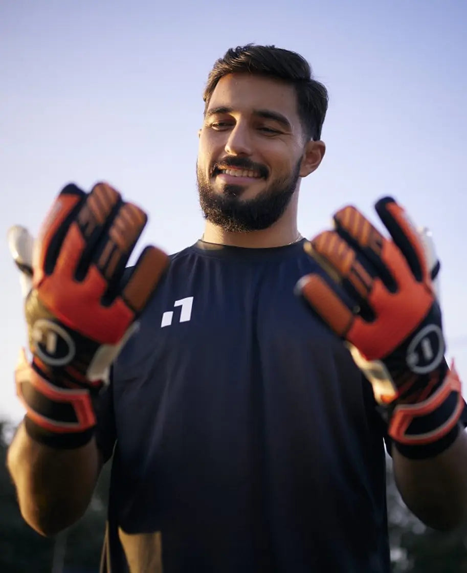 Goalkeeper Gloves Ares 2.0 Orange UGT+ II N1 Goalkeeper Gloves Australia