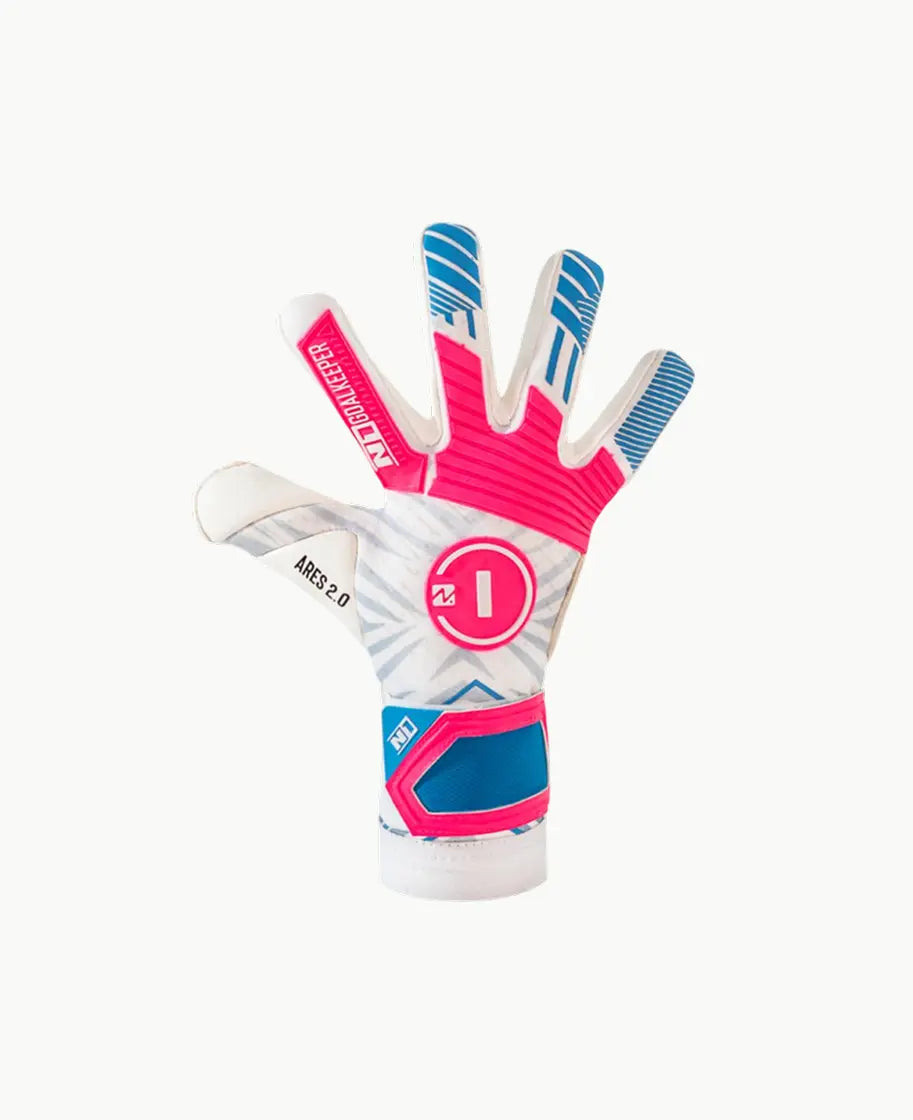 Goalkeeper Gloves Ares 2.0 Blue Pink UGT+ II N1 Goalkeeper Gloves Australia
