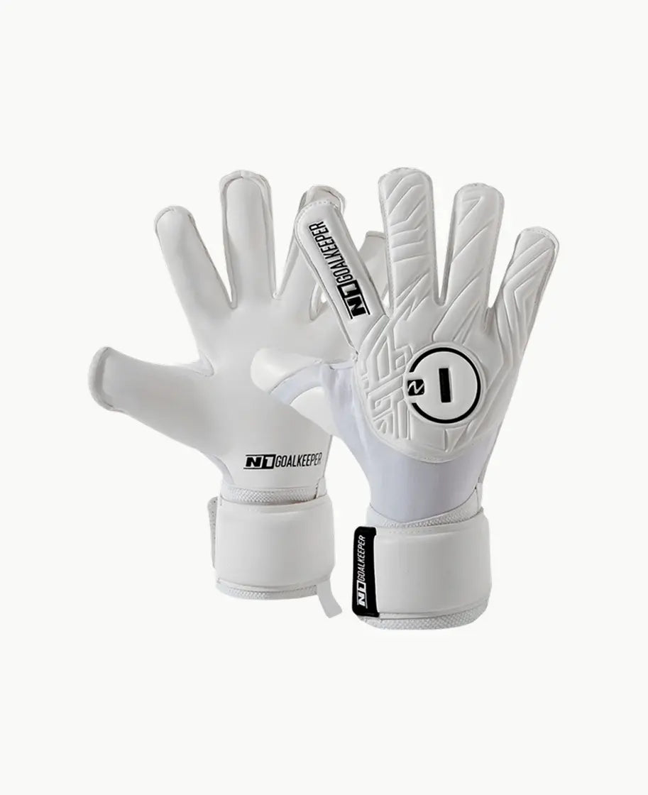 Goalkeeper Gloves GEA White UGT+ II N1 Goalkeeper Gloves Australia