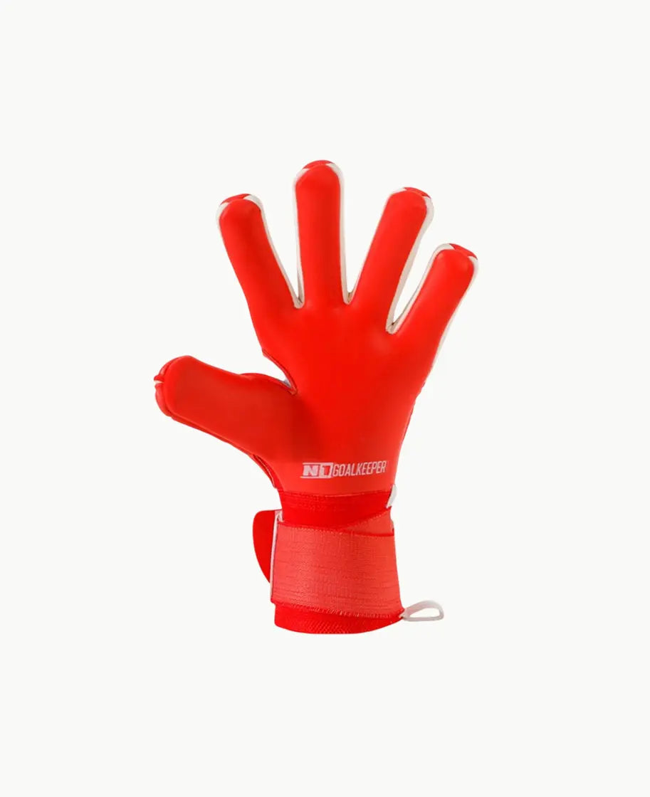 Goalkeeper Gloves Horus 2.0 Elite All Red N1 Goalkeeper Gloves Australia