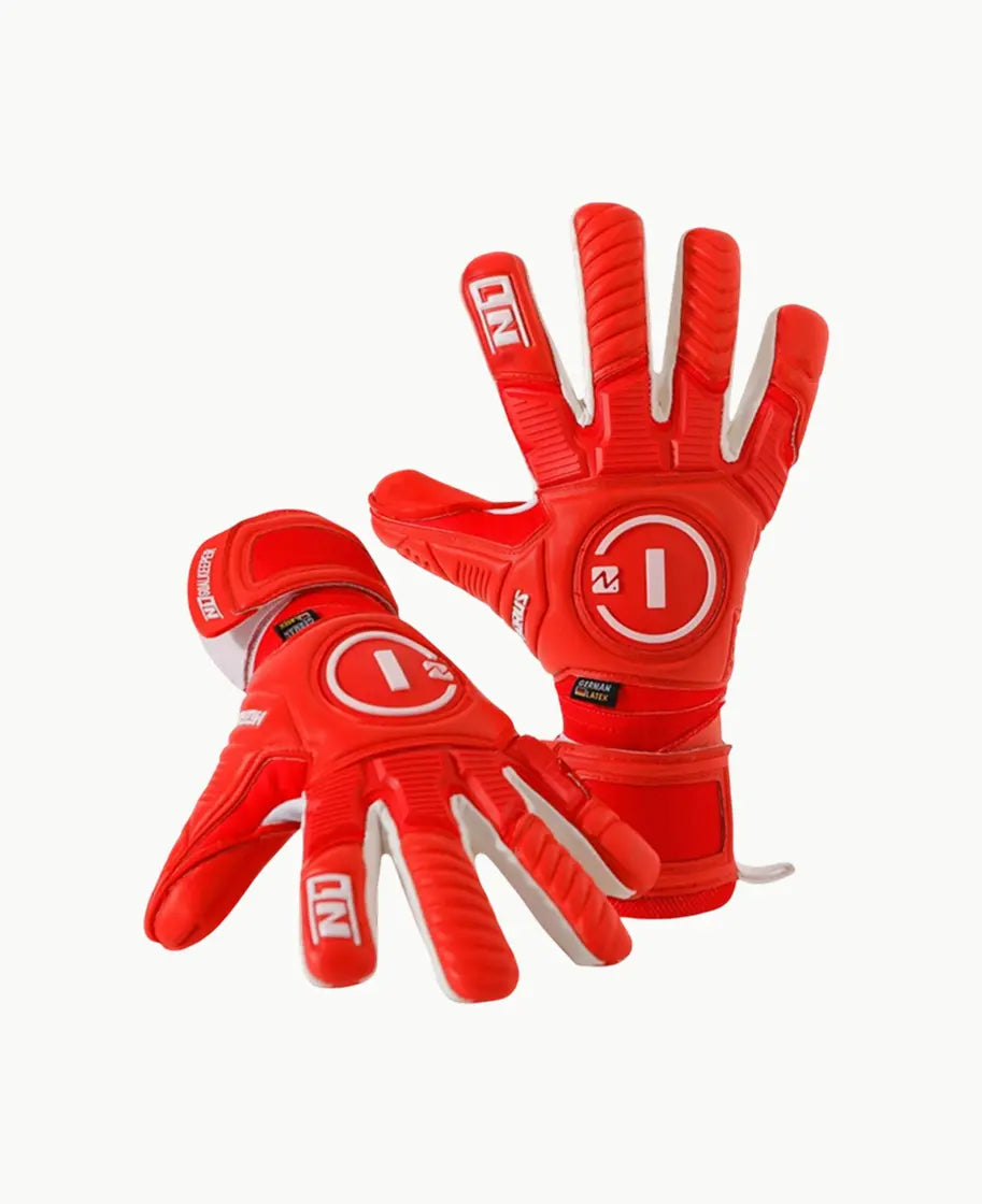 Goalkeeper Gloves Horus 2.0 Elite All Red N1 Goalkeeper Gloves Australia