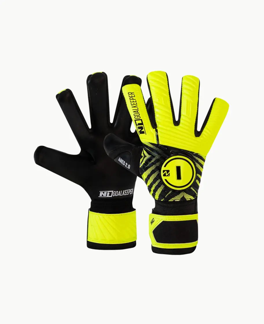 Goalkeeper Gloves Ares 2.0 Kids Neon N1 Goalkeeper Gloves Australia