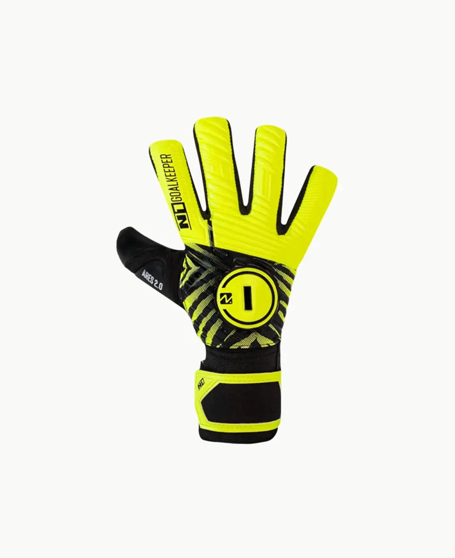 Goalkeeper Gloves Ares 2.0 Kids Neon N1 Goalkeeper Gloves Australia