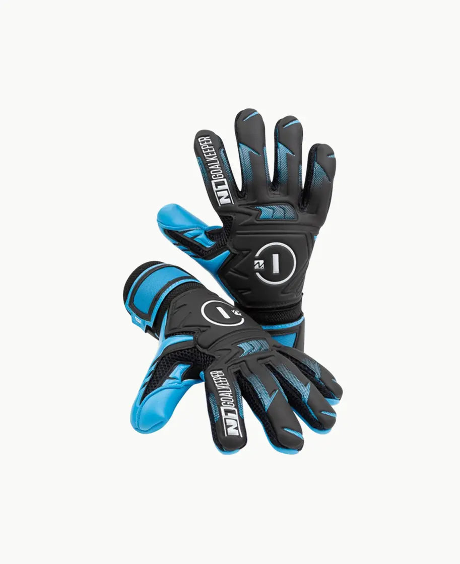 Goalkeeper Gloves Beta 2.0 Kids Blue N1 Goalkeeper Gloves Australia