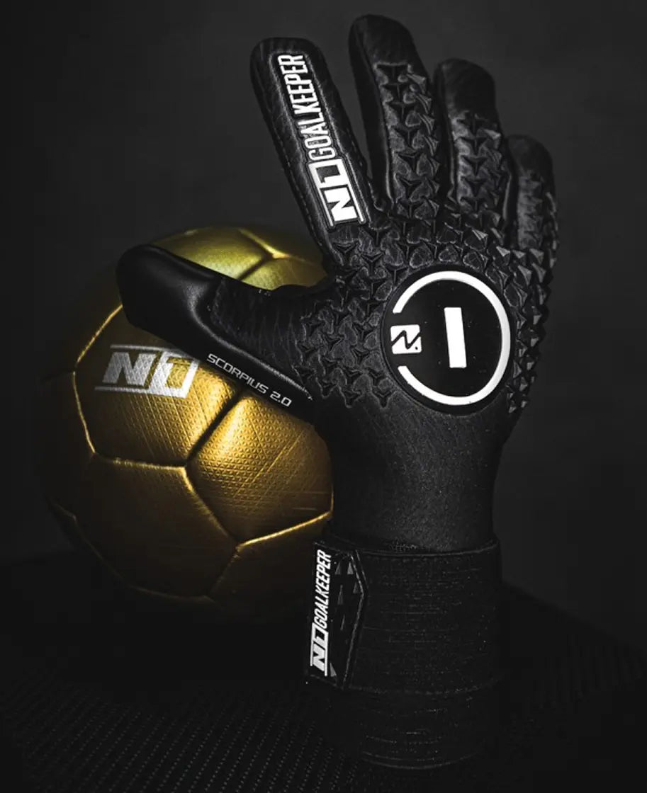 Goalkeeper Gloves Scorpius 2.0 All Black UGT+ II N1 Goalkeeper Gloves Australia