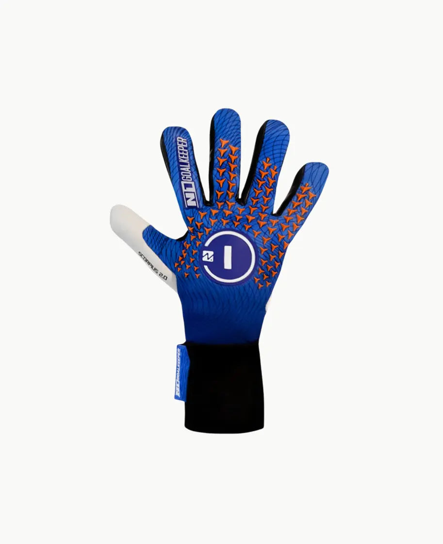 Goalkeeper Gloves Scorpius 2.0 Blue Orange UGT+ II N1 Goalkeeper Gloves Australia