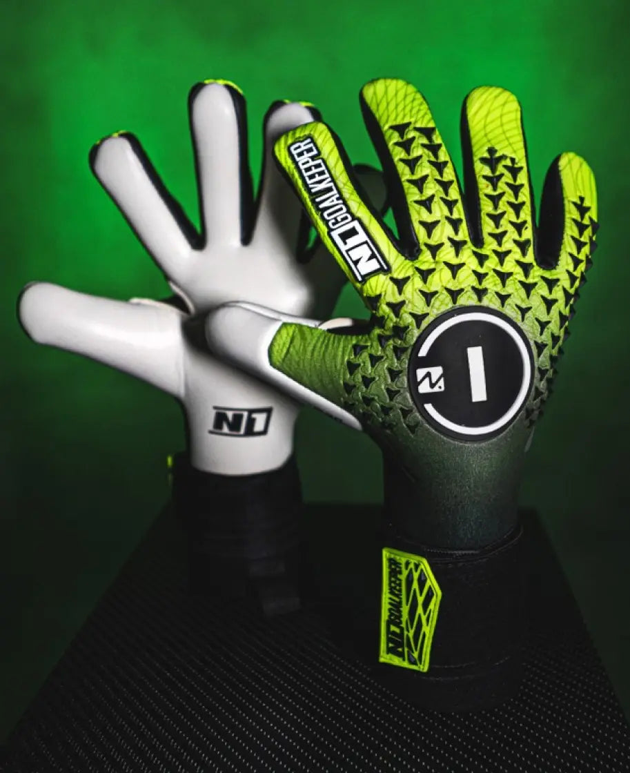 Goalkeeper Gloves Scorpius 2.0 Neon UGT+ II N1 Goalkeeper Gloves Australia