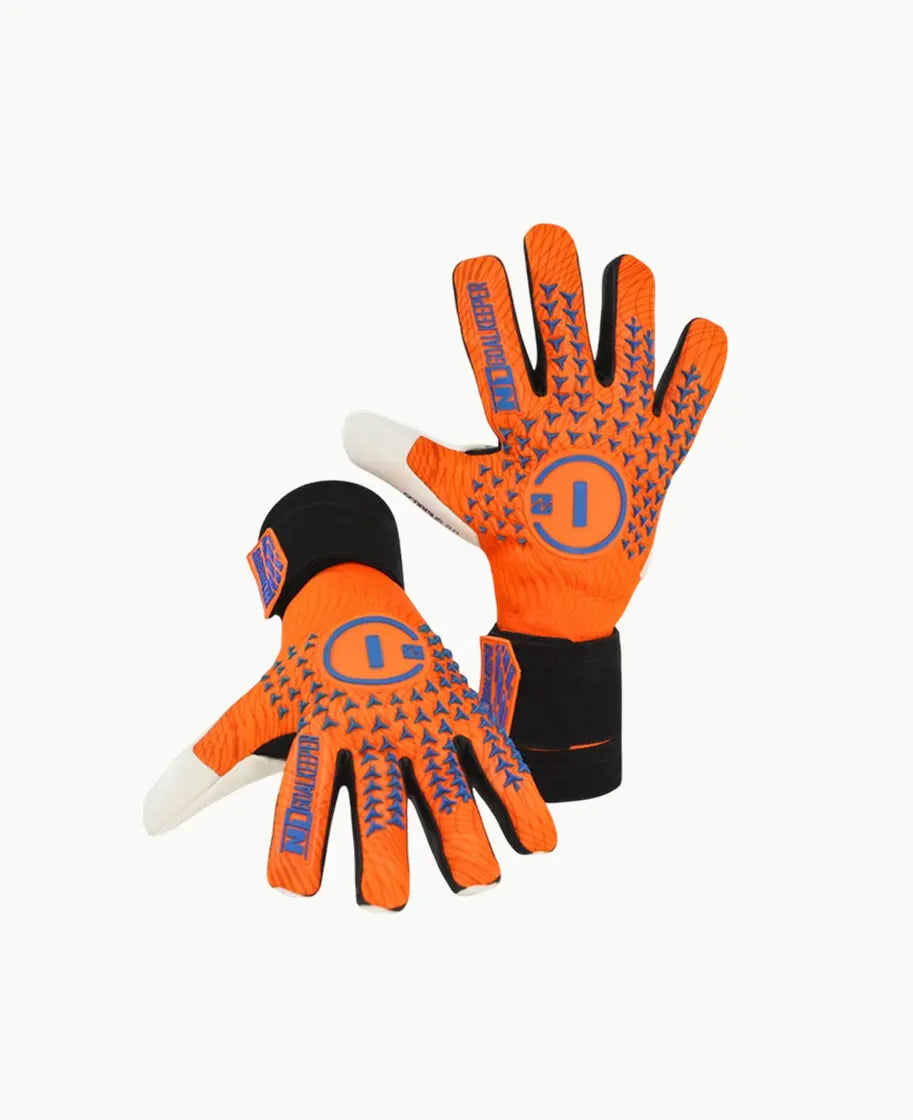 Goalkeeper Gloves Scorpius 2.0 Orange Blue UGT+ II N1 Goalkeeper Gloves Australia