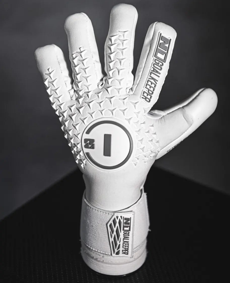 Goalkeeper Gloves Scorpius 2.0 All White UGT+ II N1 Goalkeeper Gloves Australia