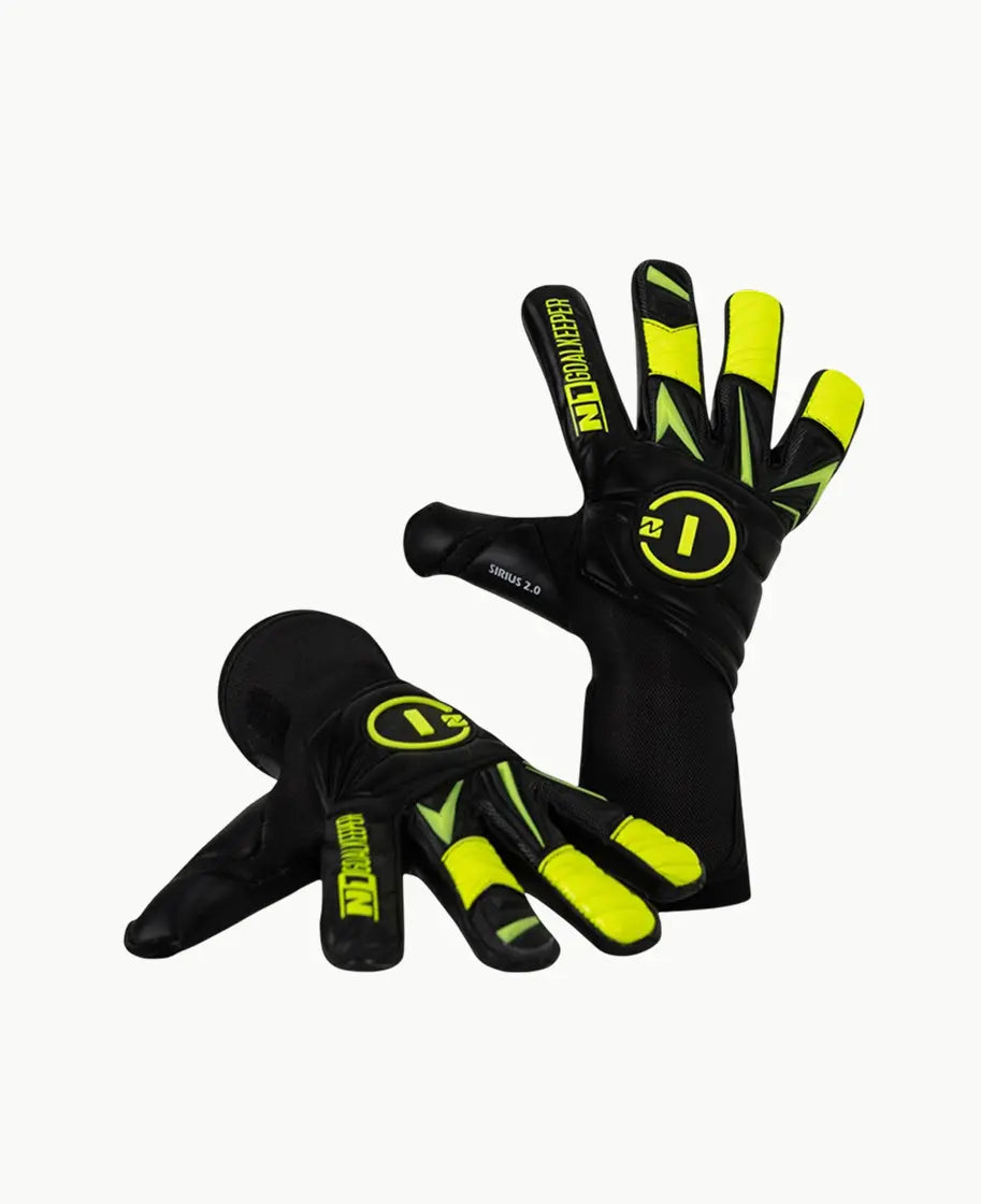 Goalkeeper Gloves Sirius 2.0 Black Neon UGT+ II N1 Goalkeeper Gloves Australia