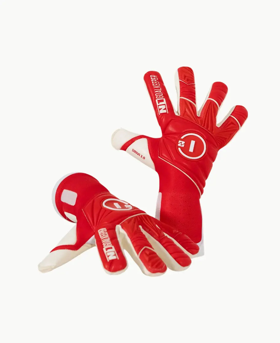 Goalkeeper Gloves Sirius 2.0 Red UGT+ II N1 Goalkeeper Gloves Australia