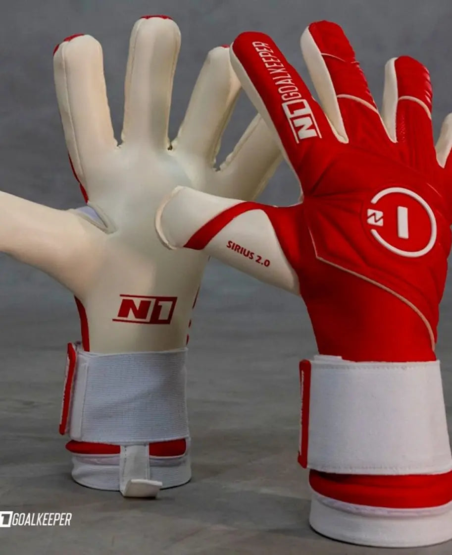 Goalkeeper Gloves Sirius 2.0 Red UGT+ II N1 Goalkeeper Gloves Australia