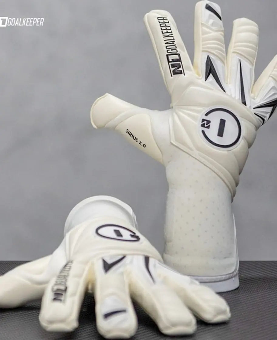 Goalkeeper Gloves Sirius 2.0 White UGT+ II N1 Goalkeeper Gloves Australia