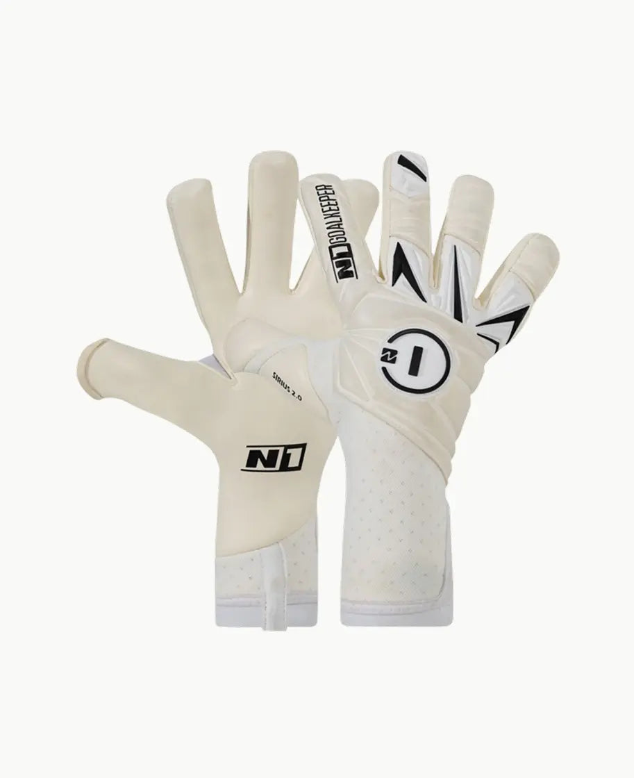 Goalkeeper Gloves Sirius 2.0 White UGT+ II N1 Goalkeeper Gloves Australia