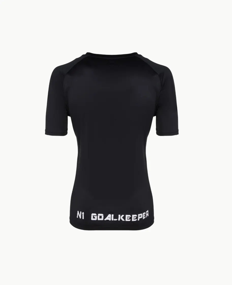 Goalkeeper Clothes Training T-Shirt Black N1 Goalkeeper Gloves Australia